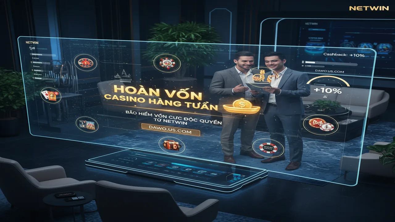 Khuyến mãi hoàn vốn Casino hàng tuần cho bạn Netwin