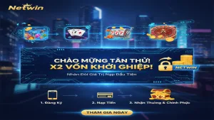 Khuyến mãi nạp lần đầu X2 giá trị tiền nạp Netwin