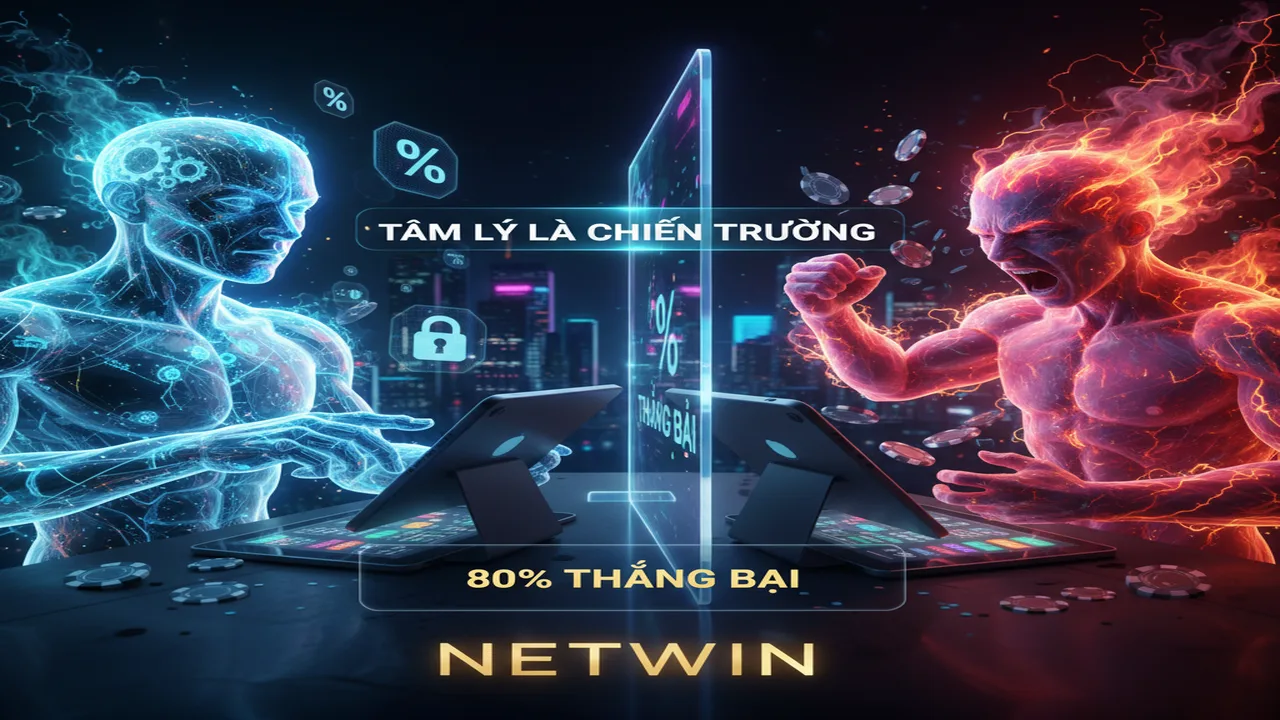 Cách giữ bình tĩnh để thắng lớn khi cá cược Netwin