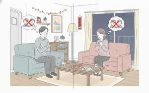 Chồng không về ngoại dịp Tết nên tôi để các con tự chúc Tết ông bà nội