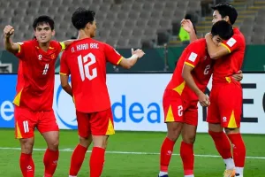 U23 Việt Nam vẫn xếp trên U23 Trung Quốc, có lợi thế giành vé dự Olympic